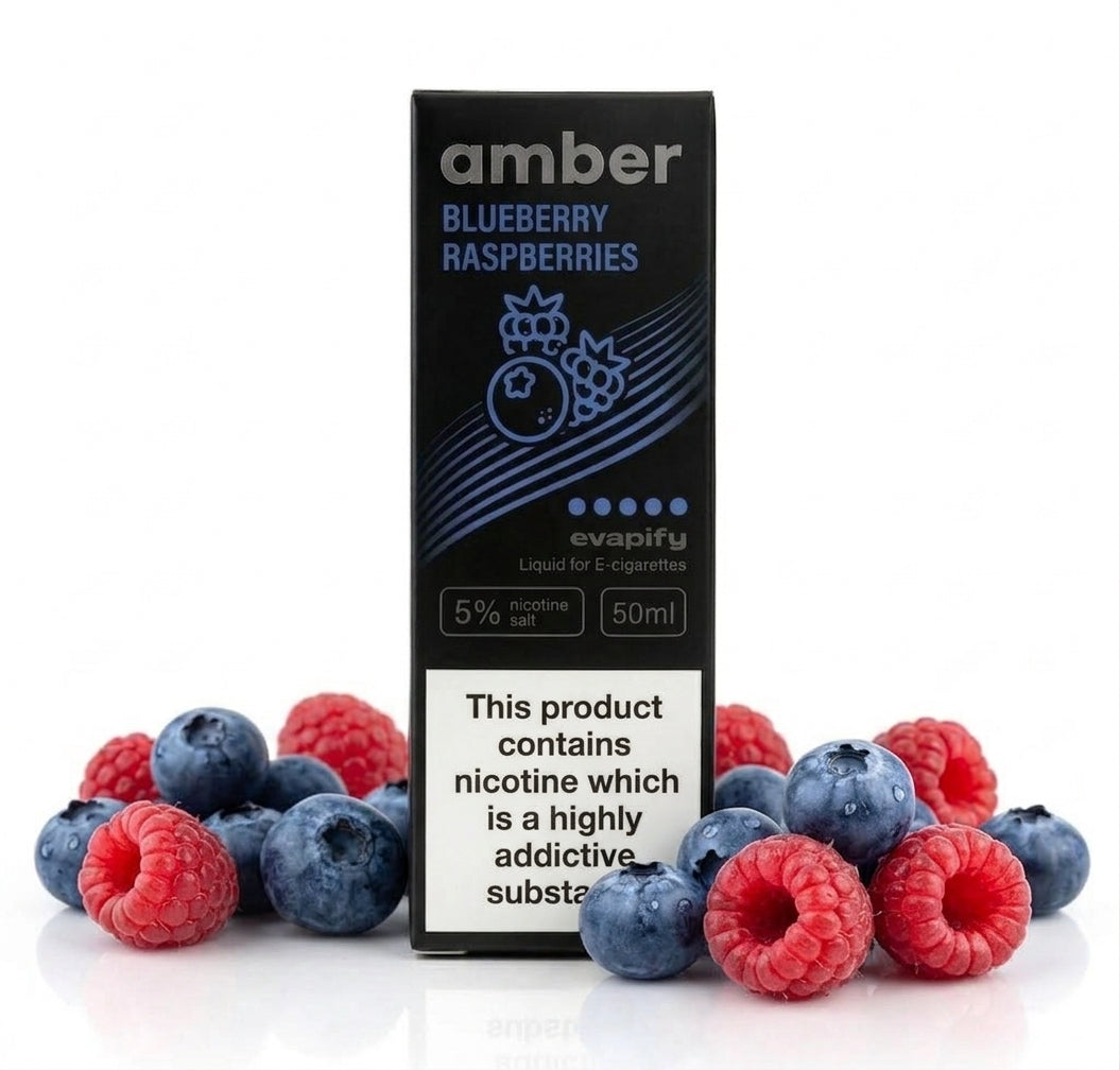 Amber Salt 50ml 50mg - Blueberry Raspberries