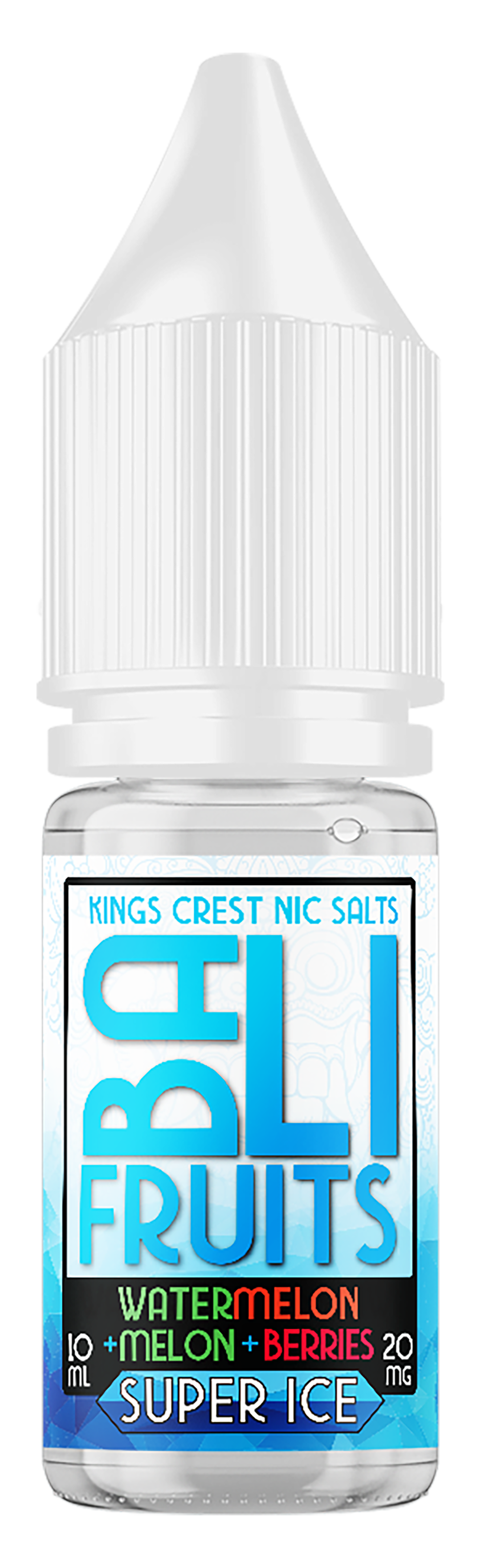 Bali Fruits Watermelon Melon Berries Super Ice Salts 10 ml by Kings Crest