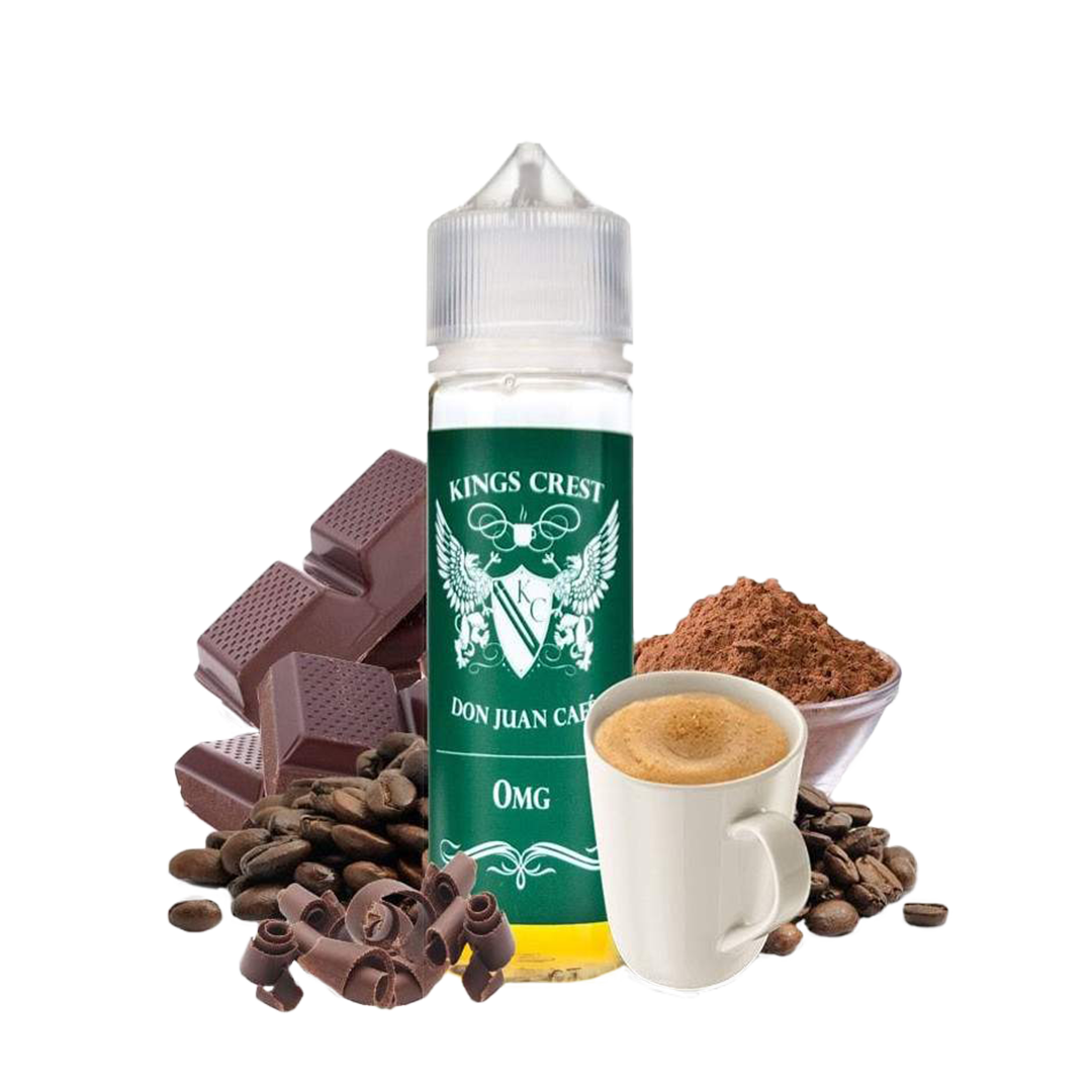 Kings Crest Don Juan Café 60ml E-liquide premium xvape.ma Maroc.