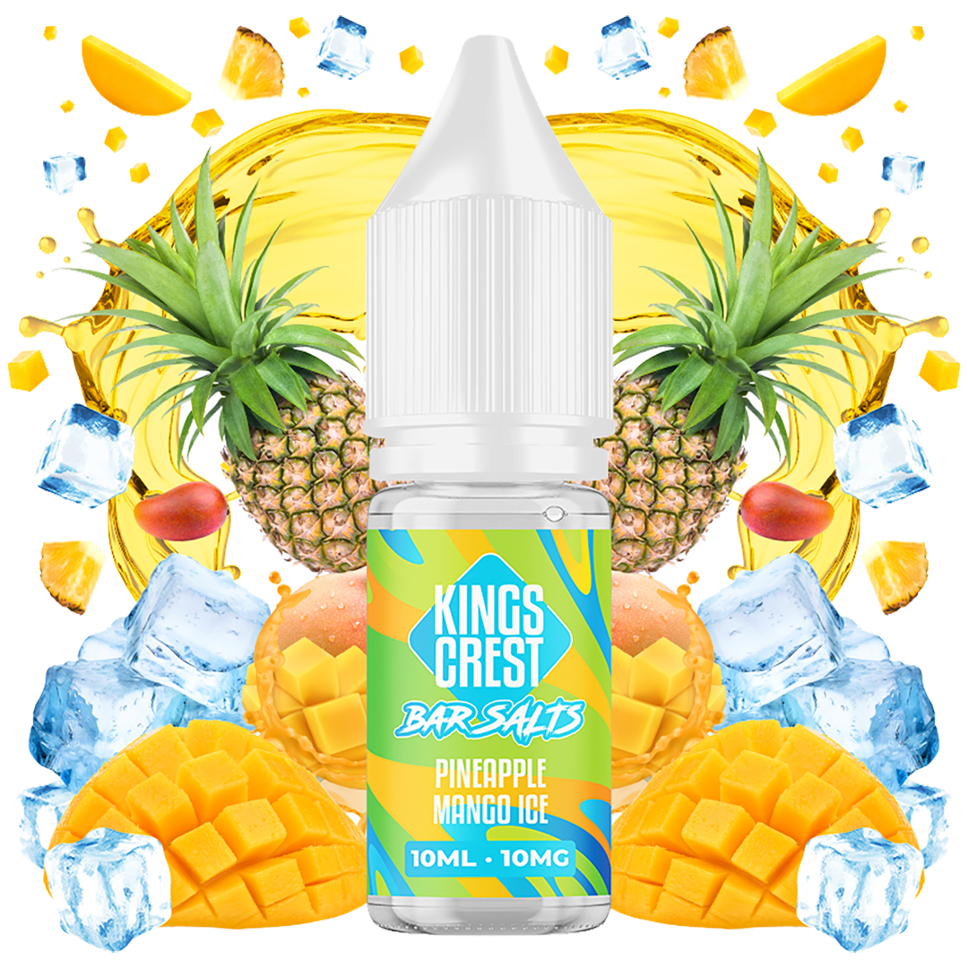 Pineapple Mango Ice Salts 10 ml by Kings Crest Bar Salts