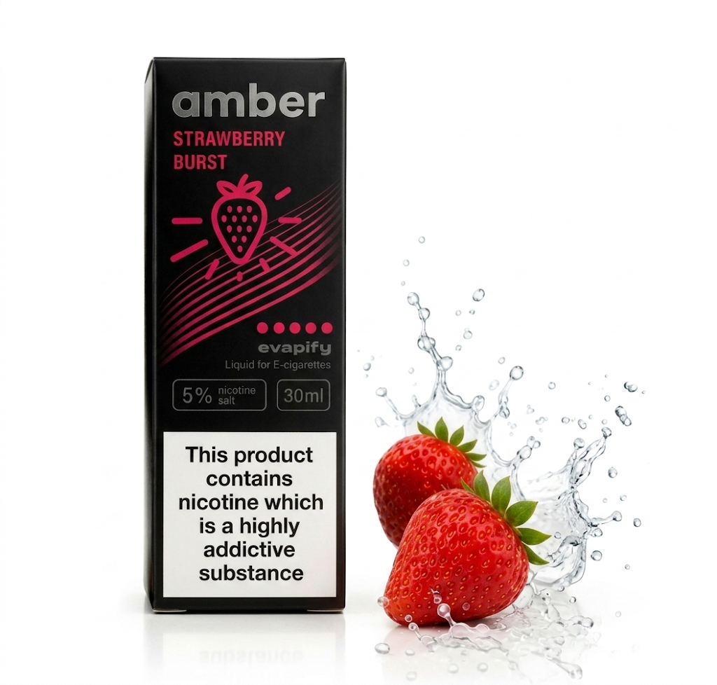 Amber Salt - Strawberry Burst 5% - 30ml