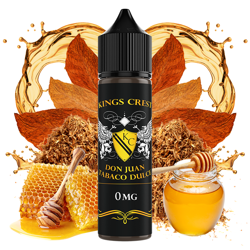 Kings Crest Don Juan Tabaco Dulce 60ml Short Fill